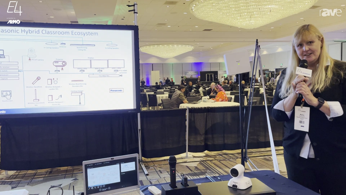 E4 Experience: Panasonic Shows Wireless Mic Solution for Presentation and Education Applications