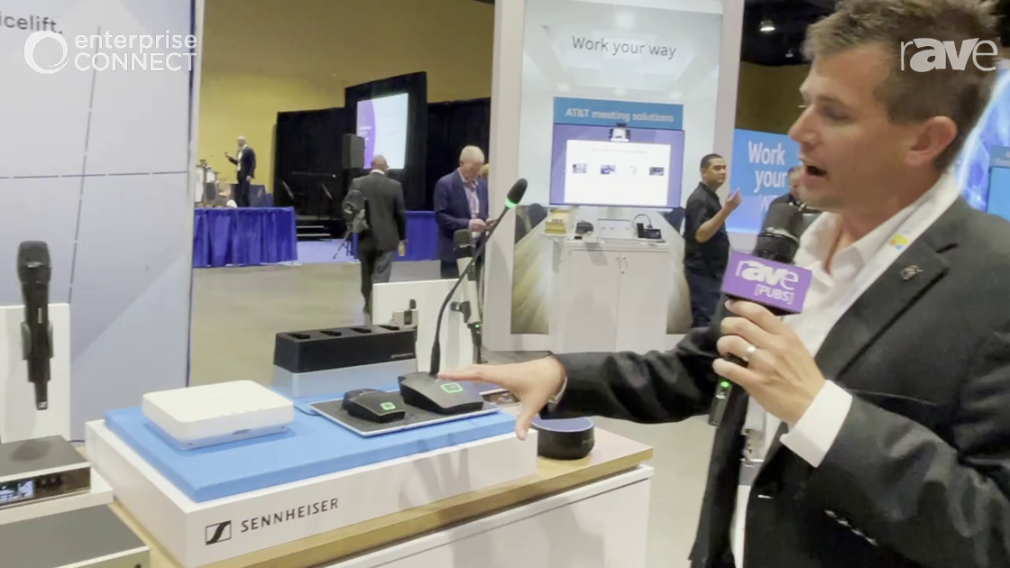 EC 2022: Sennheiser Showcases Speech Line Digital Wireless Family for Digital Audio Transmission