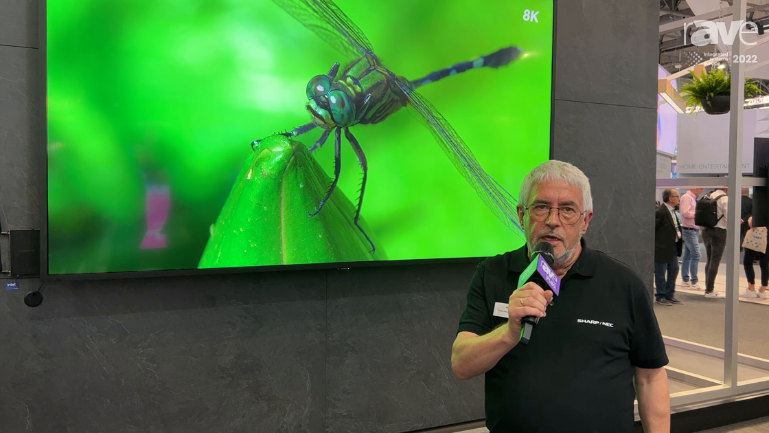 ISE 2022: Sharp/NEC Unveils Native 8K, 120-inch LCD – rAVe [PUBS]