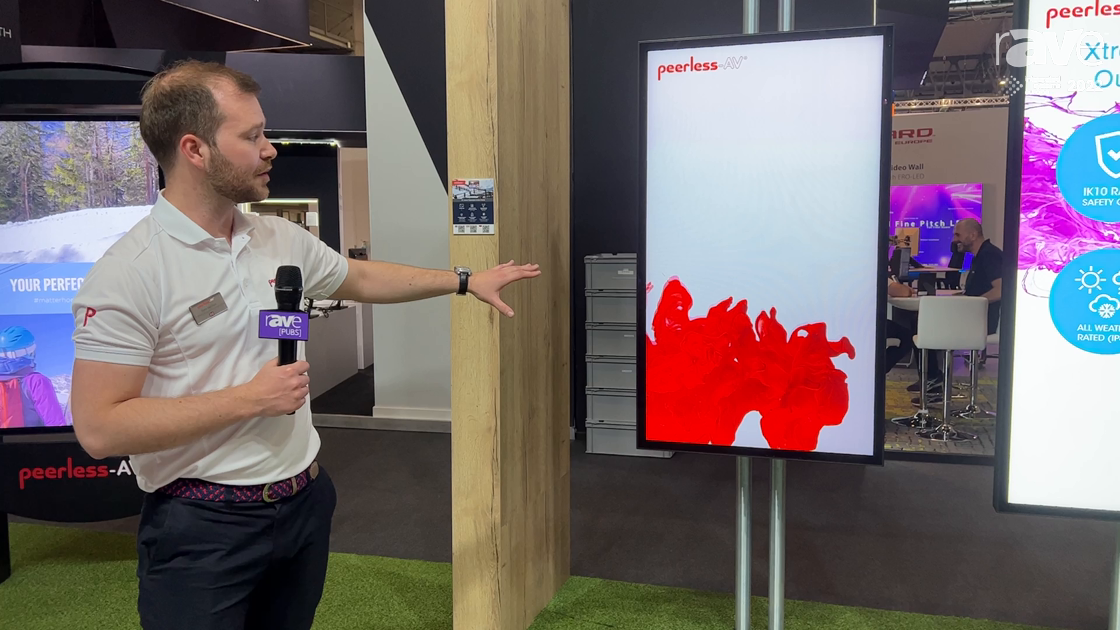 ISE 2022 PeerlessAV Shows XHB Line of Xtreme High Bright Outdoor