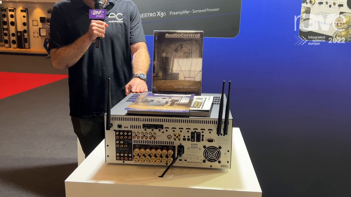 ISE 2022 AudioControl Discusses Concert XR8 Receiver rAVe [PUBS]