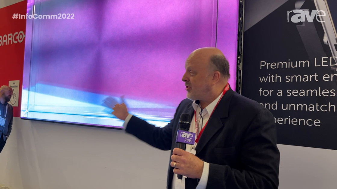 InfoComm 2022: Barco Shows TruePix dvLED Videowall Display With 4-Way Tile Connection, Autobalancing