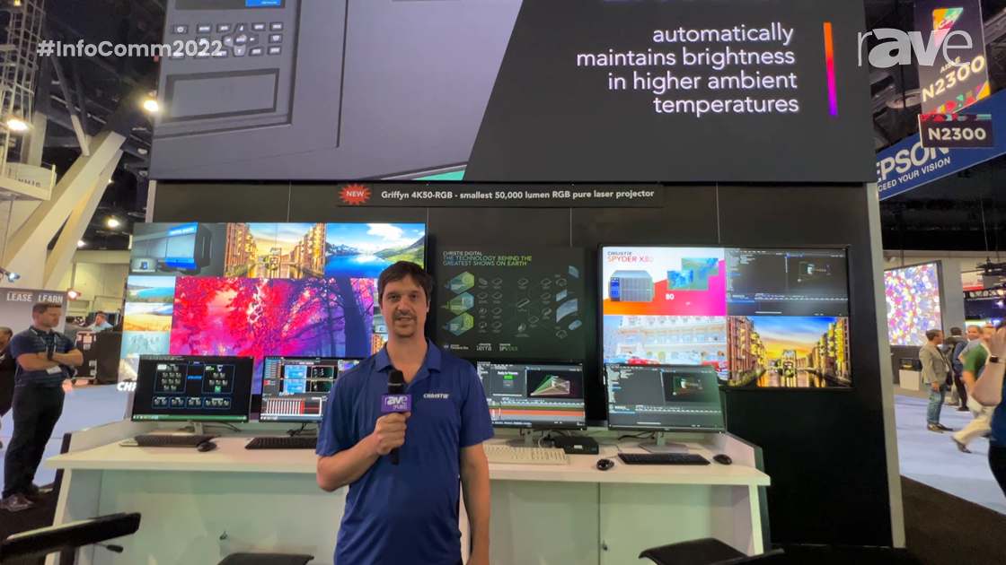 InfoComm 2022: Christie Demos Pandoras Box v8.6 and Widget Designer v6.56
