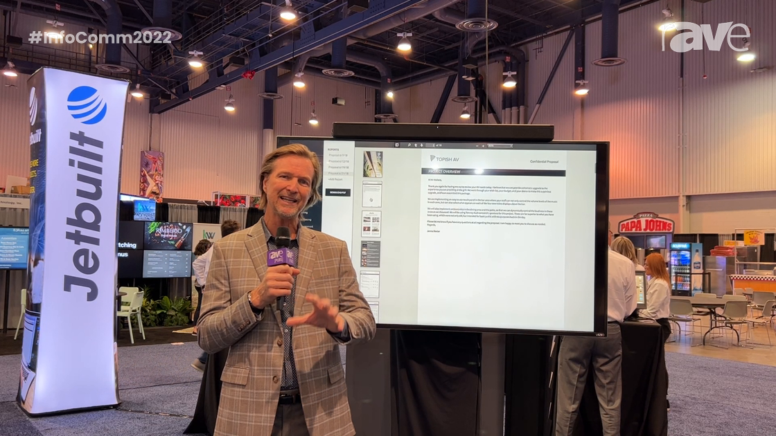 InfoComm 2022: Jetbuilt Demos Service Module Addition to Its Software for Easy AV Service Management
