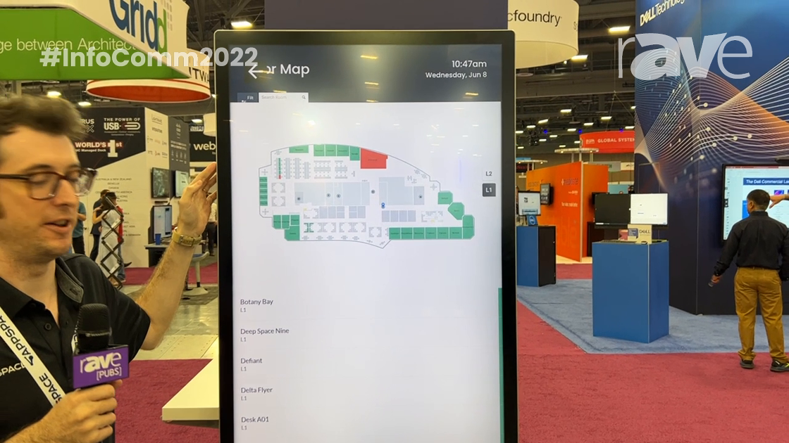 InfoComm 2022: Appspace Showcases Software Platform for Use with Kiosks and Wayfinding