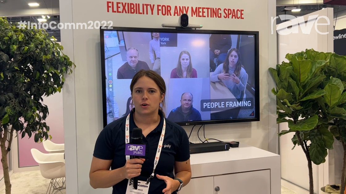 InfoComm 2022: Poly Intros People Framing Mode within Poly DirectorAI Smart Camera Suite