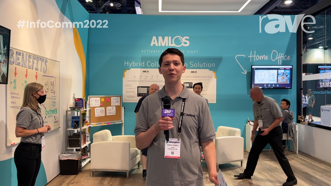 InfoComm 2022: Canon Intros the AMLOS (Activate My Line of Sight) Software for Hybrid Collaboration