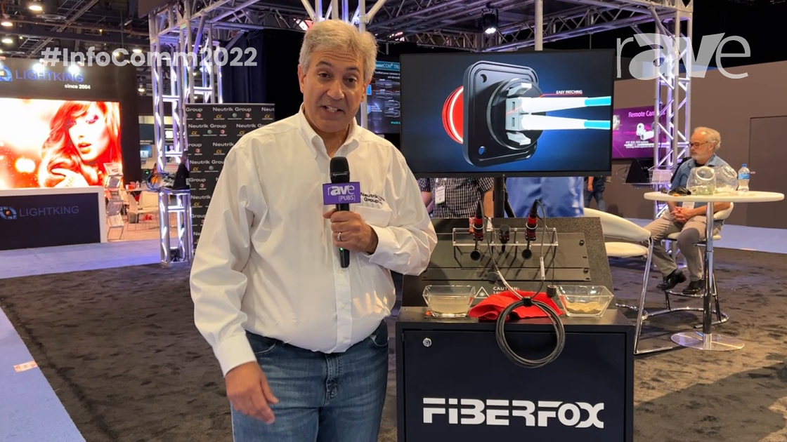InfoComm 2022: Neutrik Highlights the FiberFox IP68 Fiber Connectors in Two or Four Channels