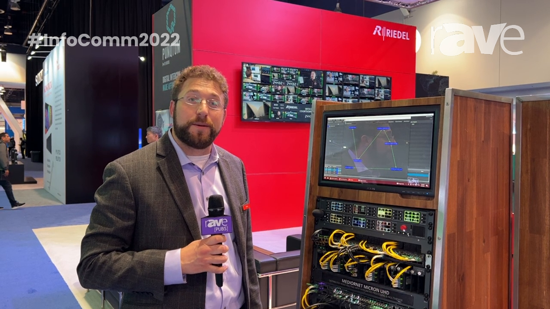 InfoComm 2022: Riedel Communications Features Mediornet TDM Video Distributed Router With 1RU Nodes