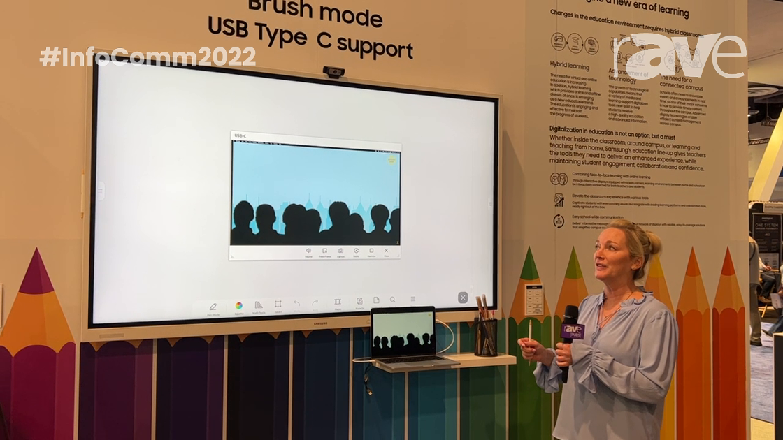 InfoComm 2022: Samsung Showcases the Flip Pro Interactive Display for Hybrid Learning