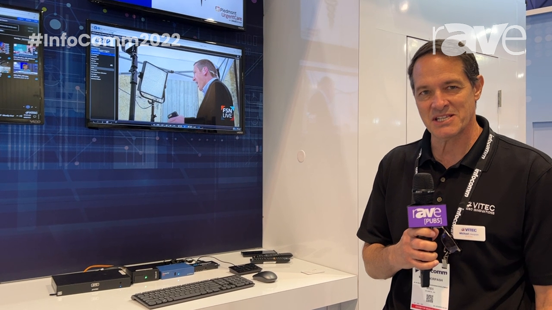 InfoComm 2022: Vitec Highlights Its EZ TV IPTV and Digital Signage Centralized Video Platform