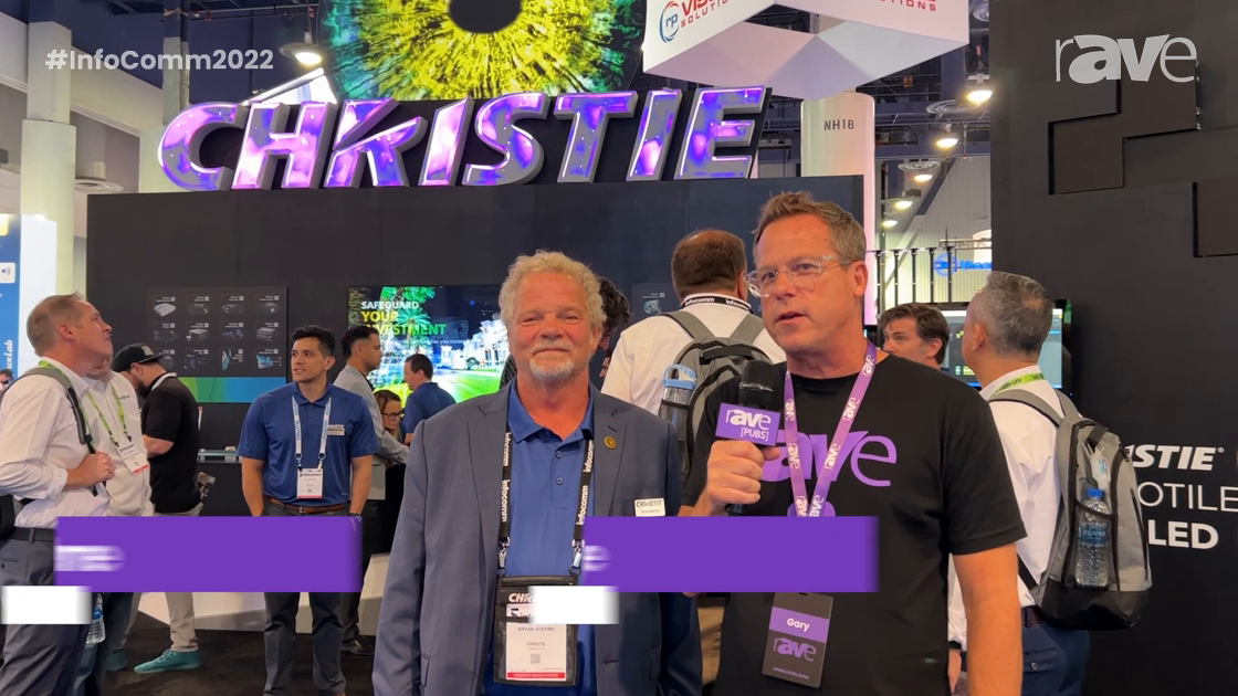 InfoComm 2022: Bryan Boehme of Christie Digital Leads Gary Kayye on a Booth Tour
