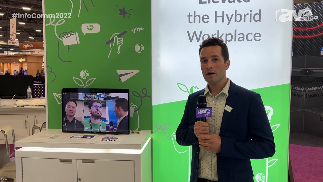 InfoComm 2022: DTEN Demos ME Pro With Inclusiview Feature, a “Diner Style” Speaker Tracking Setup