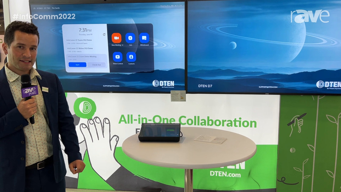 2022 DTEN Highlights the DTEN Mate, a PurposeBuilt Handheld