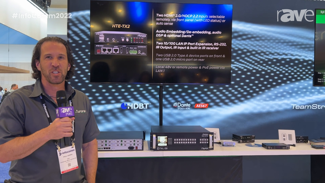 InfoComm 2022: Aurora Multimedia Intros Gen. 5 Digital Xtreme Series Card Cage Models for AV-over-IP