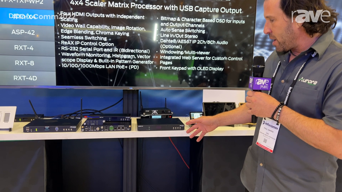 InfoComm 2022: Aurora Multimedia Intros the DIDO X4 4×4 4K60 4:4:4 Scaler