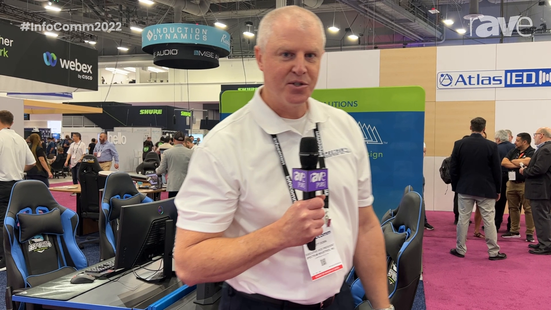 InfoComm 2022: Spectrum Industries Intros Line of Furniture and Cable Management for Esports