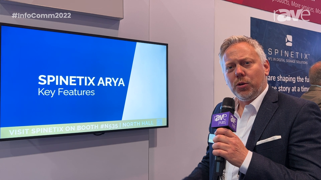 InfoComm 2022: Exertis Almo Features SpinetiX Arya, Cloud-Based Digital Signage for Integrators