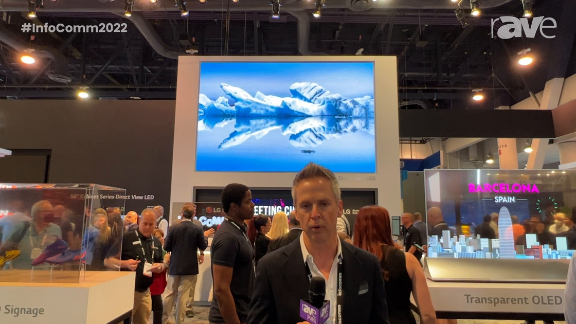 InfoComm 2022: LG Electronics Highlights Its LSCB 1.66mm dvLED Video Wall Display