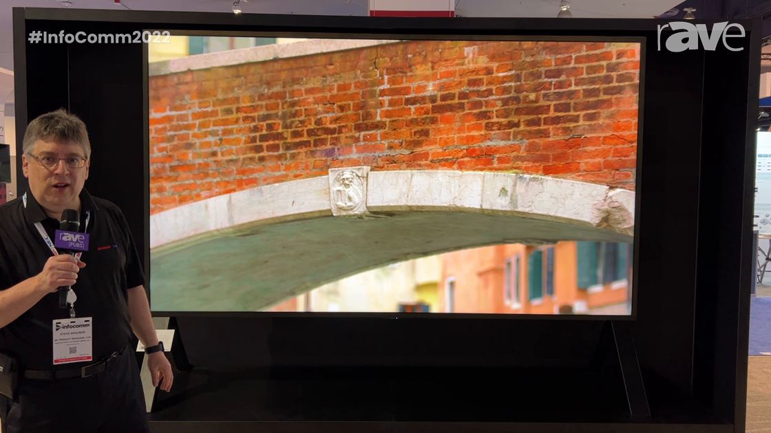 InfoComm 2022: Sharp NEC Display Solutions Showcases Its Flagship 120″ 8K Display