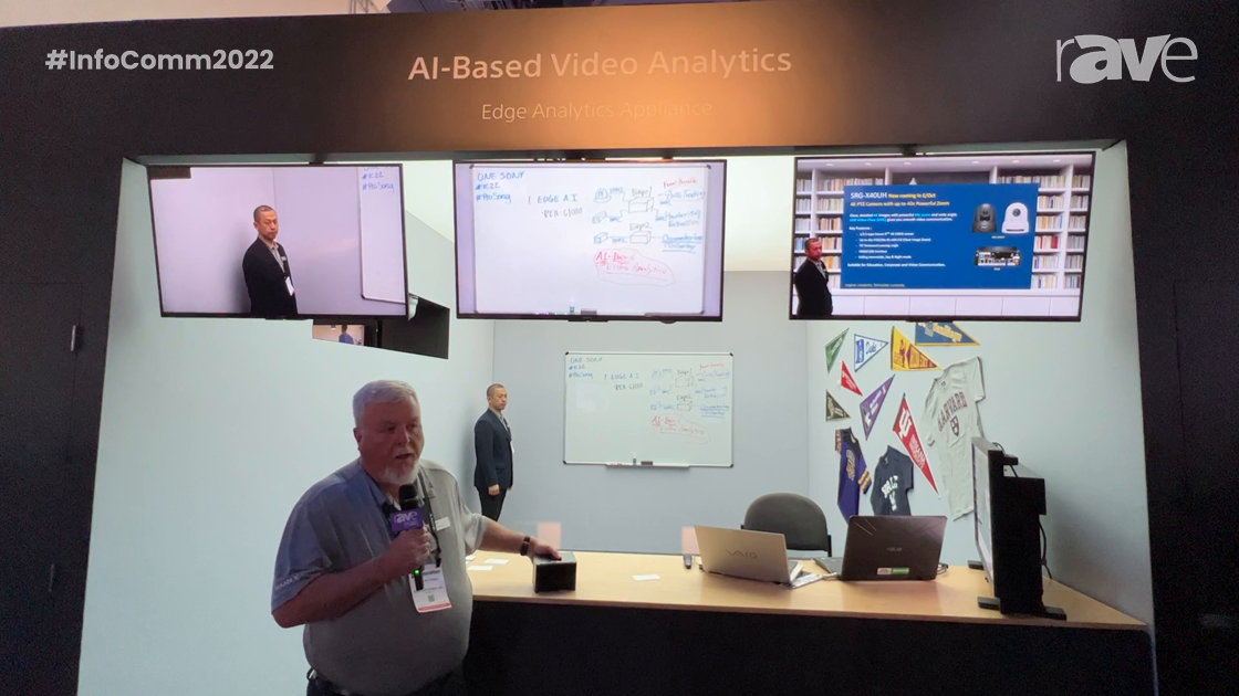 InfoComm 2022: Sony Showcases the REAC-1000 Edge Analytics Appliance With AI-Based Video Analytics