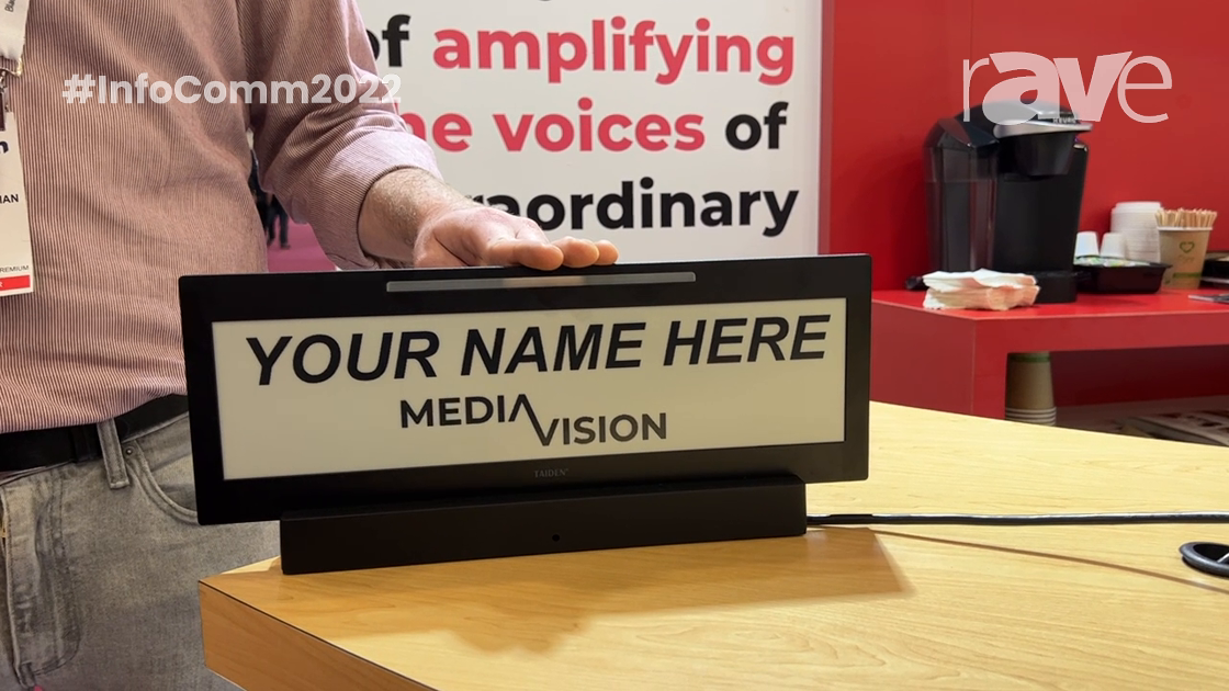 2022 Media Vision by TAIDEN Highlights HCS1082 EInk