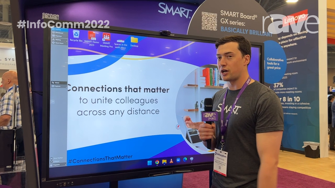 InfoComm 2022: SMART Technologies Features SMART Board GX Series Interactive Display With Android