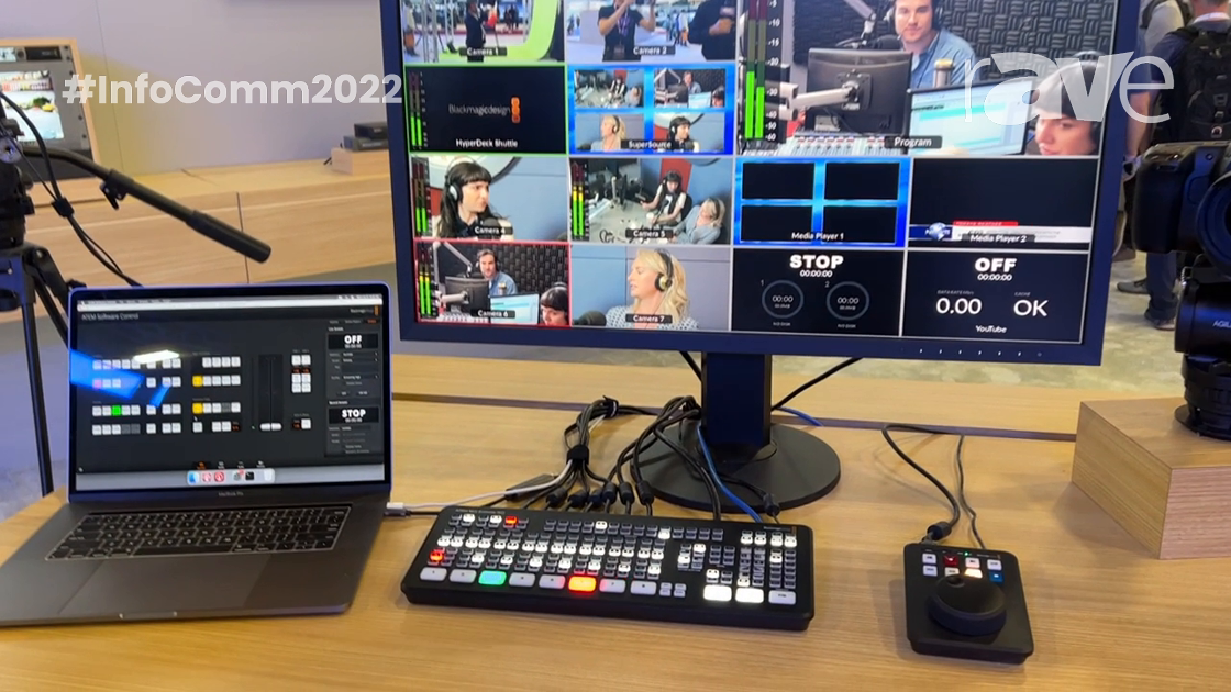 InfoComm 2022: Blackmagic Design Exhibits ATEM Mini Extreme ISO Live Production Switcher
