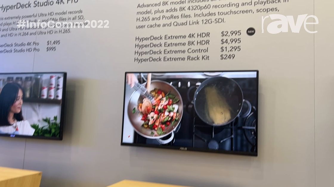 InfoComm 2022: Blackmagic Design Intros HyperDeck Extreme 4K HDR Touchscreen Broadcast Unit