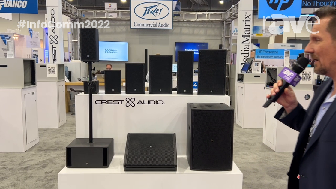 InfoComm 2022: Crest Audio and Peavey Debut CPL Plus Series Loudspeakers