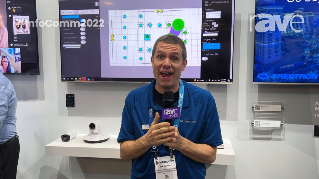 InfoComm 2022: Crestron Brings ‘Intelligent Video’ Solution with 1 Beyond Optical-Zoom Cameras