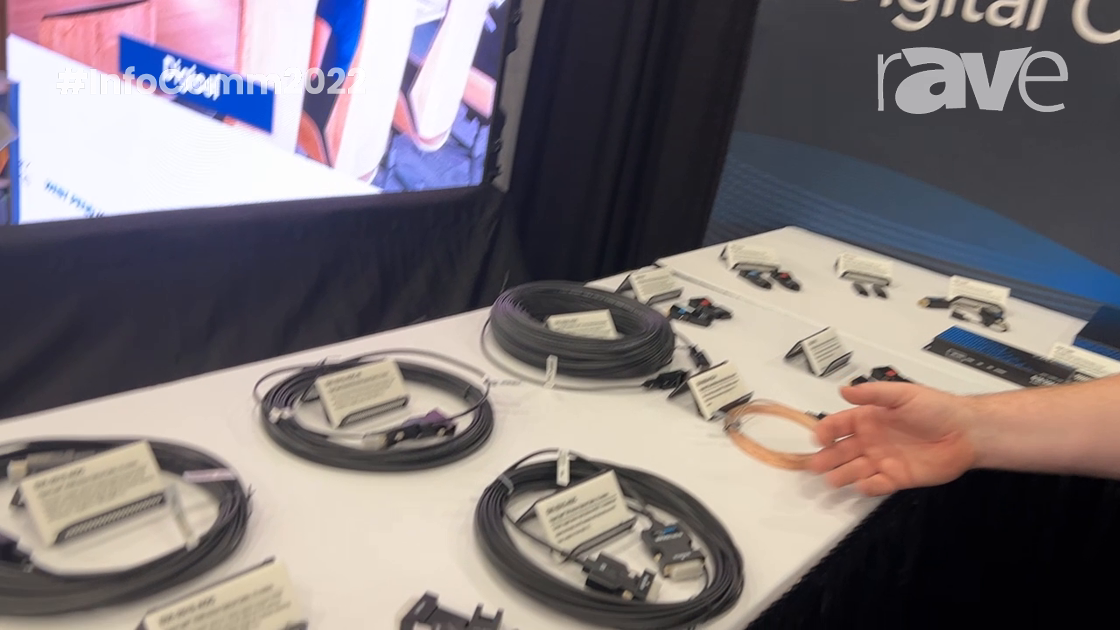 InfoComm 2022: DVIGEAR Discusses HyperLight Active Optical Cables (AOCs)