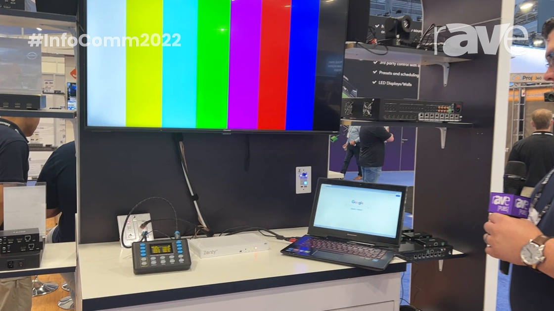 InfoComm 2022: J-Tech Digital Demos Zenty K12 Kit with Transmitter, Receiver and Controller