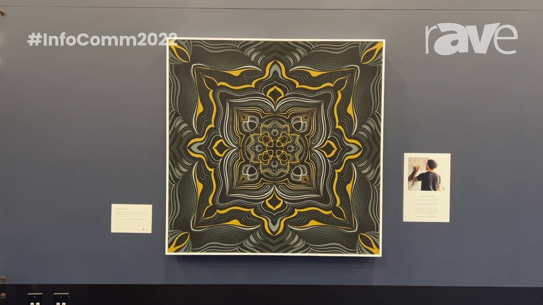InfoComm 2022: Leon Speakers Offers Ente SoundTile On-Wall Speaker Combining Art and Audio