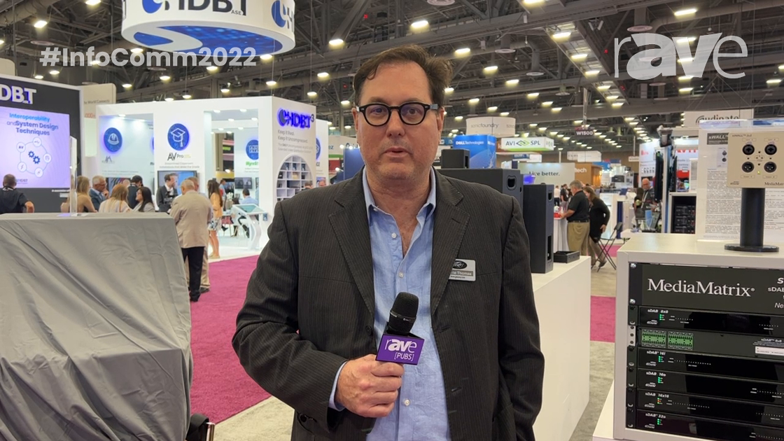 InfoComm 2022: MediaMatrix and Peavey Intro sWALL 2×2 In-Wall Audio Network Interface Panel