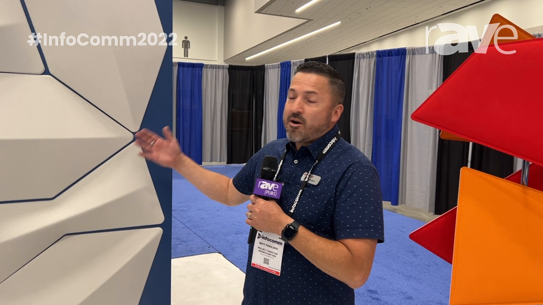 InfoComm 2022: Snowsound Unveils BOW, Modular Sound-Absorbing Acoustic Panels