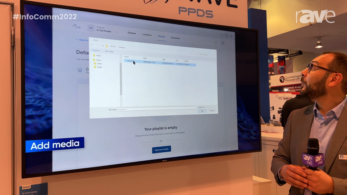 InfoComm 2022: Philips Displays Shows WAVE Cloud Software for Remote Device and Content Management