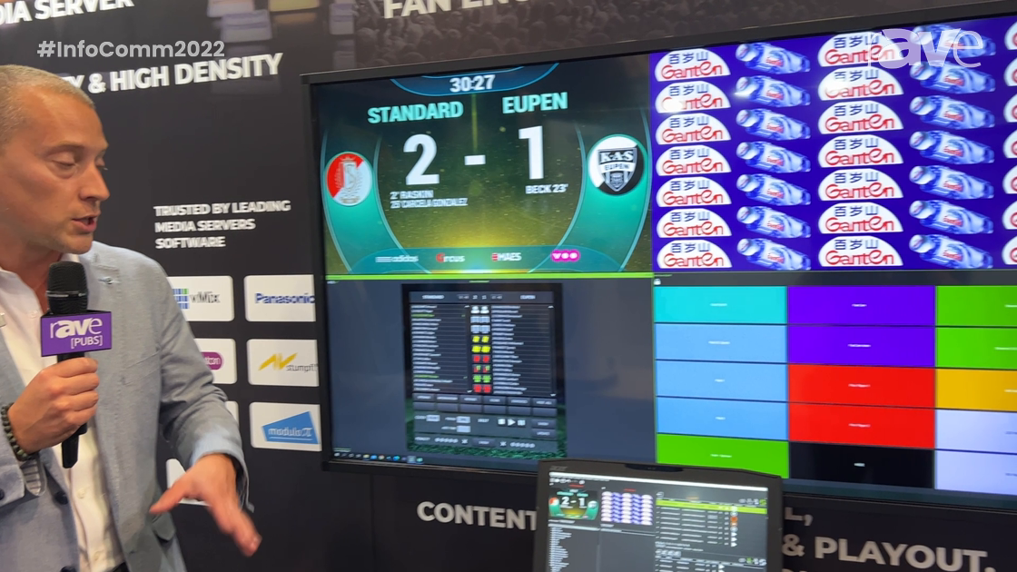 InfoComm 2022: DELTACAST Demos DELTA-Stadium Software for Arenas With Player Highlight Feature
