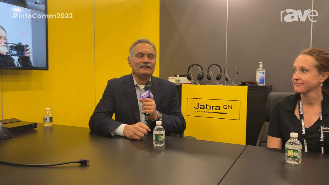 InfoComm 2022: Jabra Demos Panacast 50 Videoconferencing Bar with New Dynamic Composition Feature