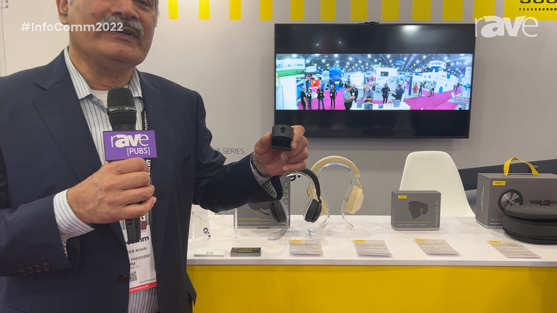 InfoComm 2022: Jabra Reveals the Panacast 20 4K AI Videoconferencing Camera With Intelligent Zoom