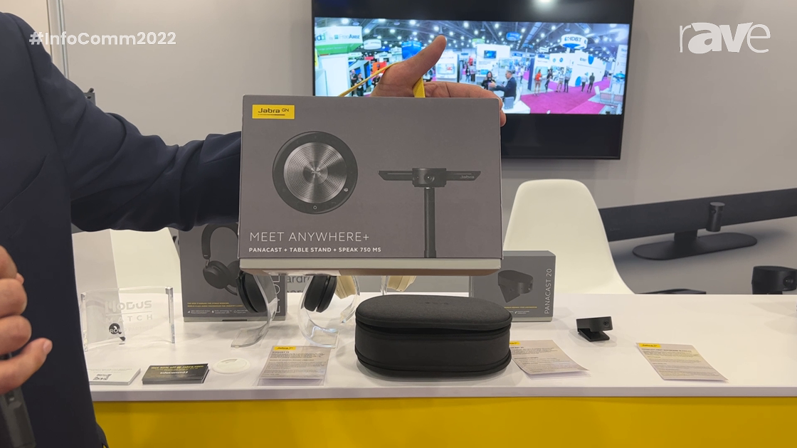 InfoComm 2022: Jabra Shows Meet Anywhere+ Bundle With Jabra Panacast 180-Degree Camera, Speak 750