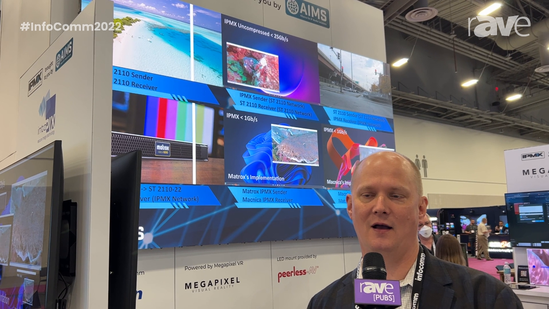 InfoComm 2022: Macnica Demos AV-Over-IP Interoperability With IPMX Including Software-Based Receiver