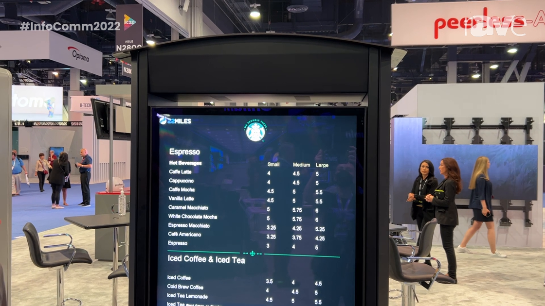 InfoComm 2022: Peerless-AV Shows Off Its Slim, Modular Two-Sided Outdoor Smart City Kiosk