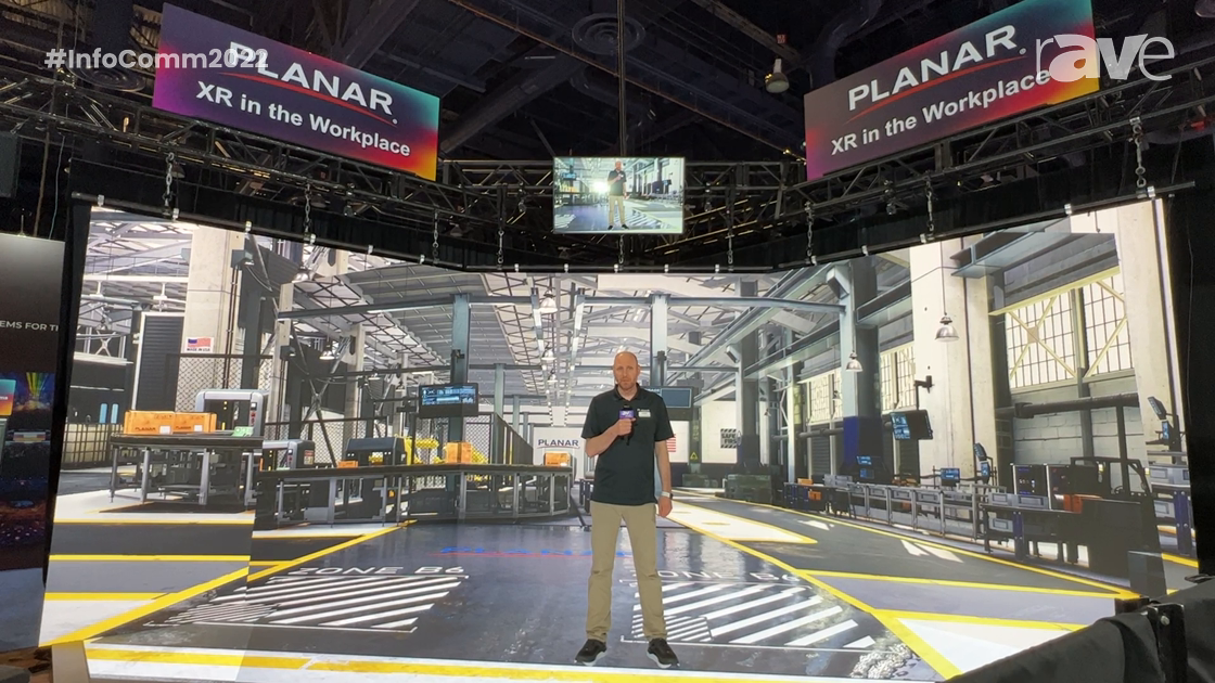 InfoComm 2022: Planar Shows Off Its XR Virtual Stage