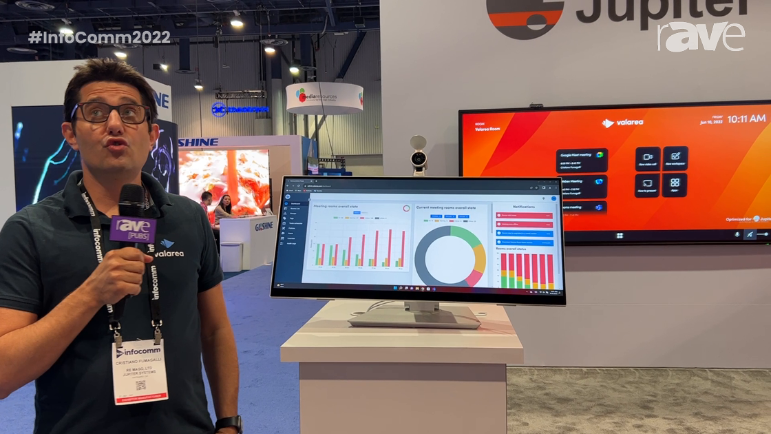 InfoComm 2022: Re Mago Demos Valarea Intelligent Cloud Management Console at the Jupiter Booth