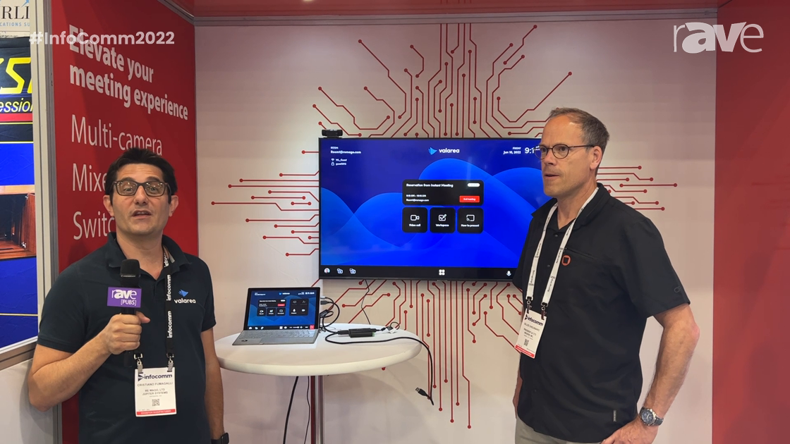 InfoComm 2022: Re Mago Demos the Simplicity of BYOM using Valarea Room with INOGENI’S TOGGLE