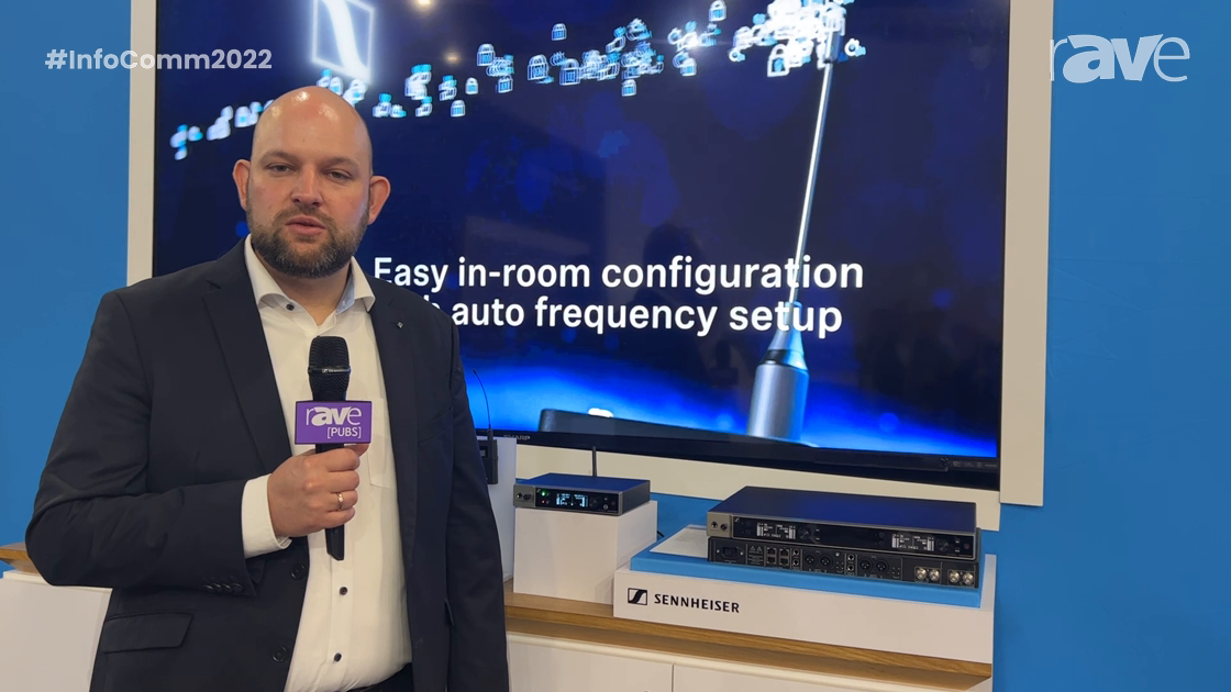 InfoComm 2022: Sennheiser Reveals the Scalable EW-DX UHF Wireless Microphone System