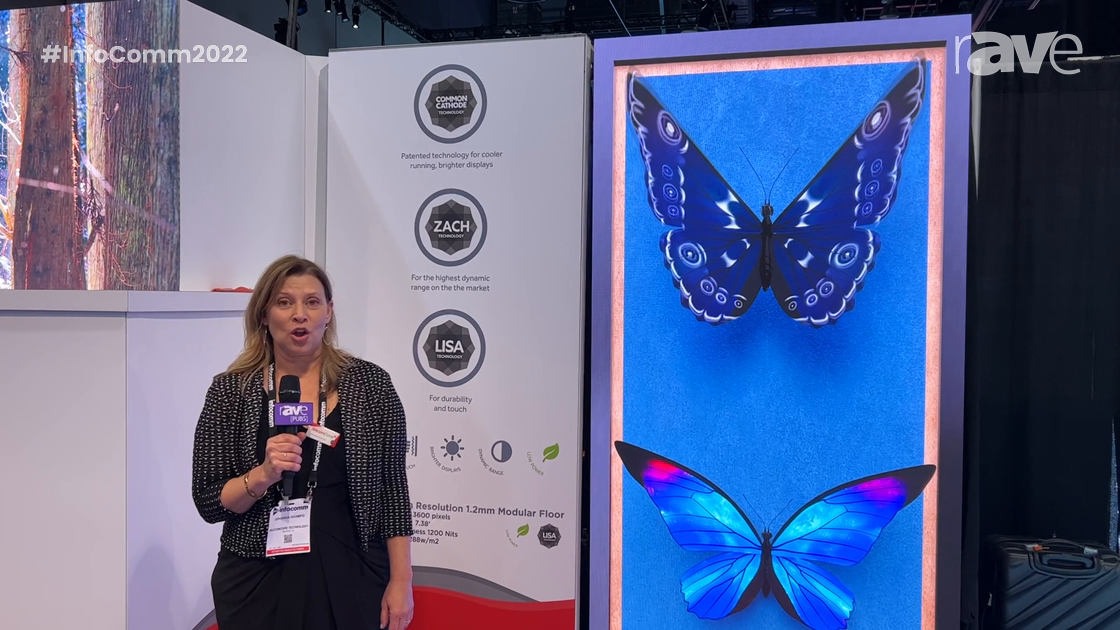 InfoComm 2022: SiliconCore Unveils the LiSA-Based UHD 1.2mm dvLED Floor Display With No Overlay
