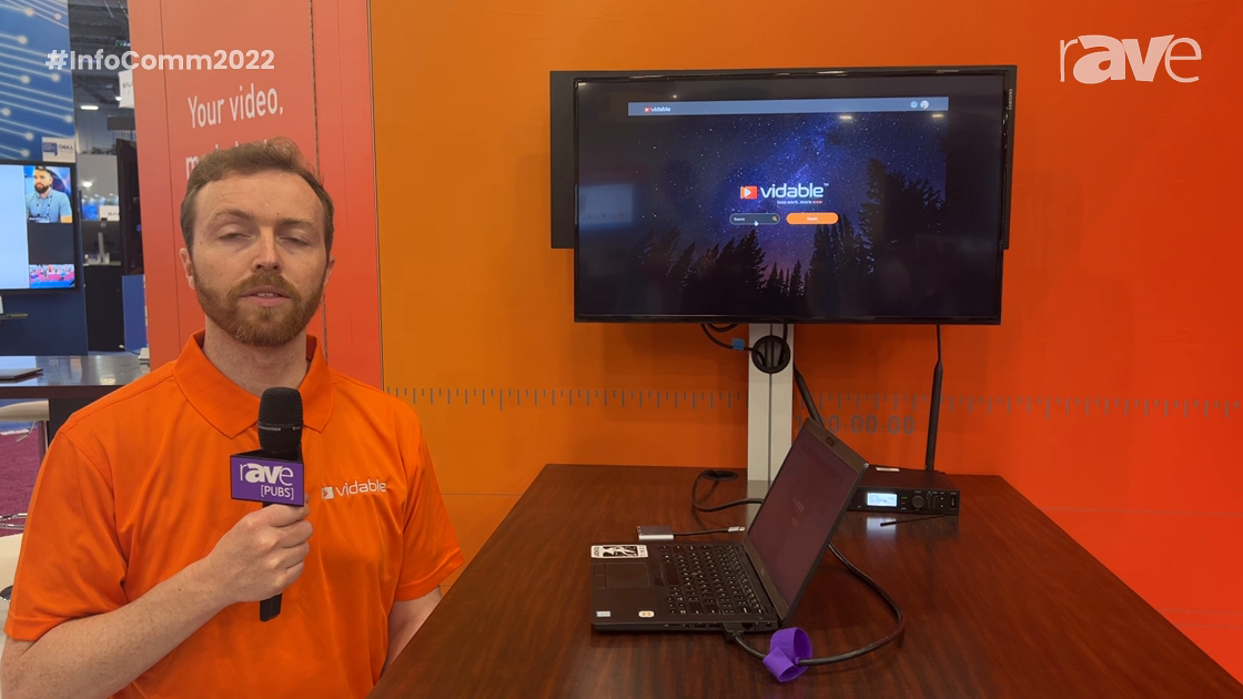 InfoComm 2022: Sonic Foundry Reveals New Brand Vidable With AI-Powered Video Enhancement/Search Tool