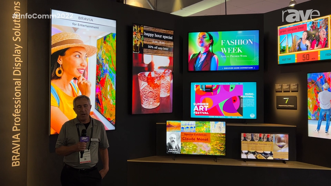 InfoComm 2022: Sony Talks About Its Expanded Lineup Bravia Professional Displays from 32″ to 100″